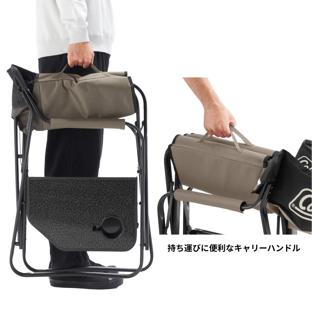Amazon.co.jp: Coleman(コールマン) チェア サイドテーブル付デッキ